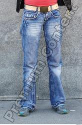 Leg Head Man Woman Casual Jeans Slim Street photo references